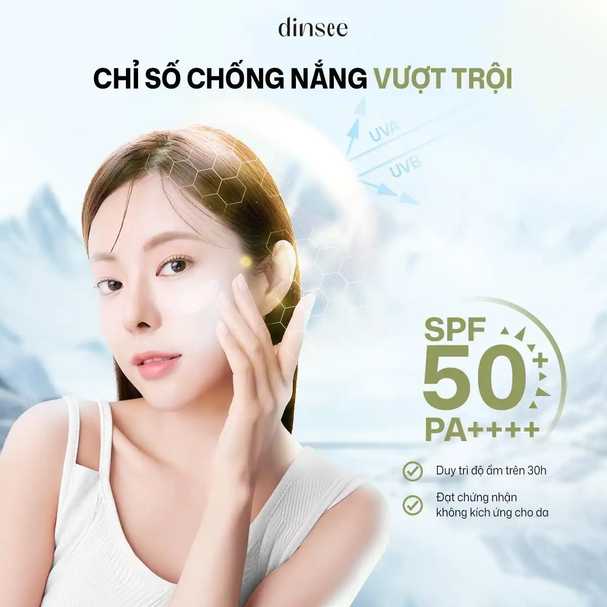 “24h rạng rỡ”: Cách kem chống nắng thuần chay Dinsee đồng hành cùng nhịp sống phái đẹp